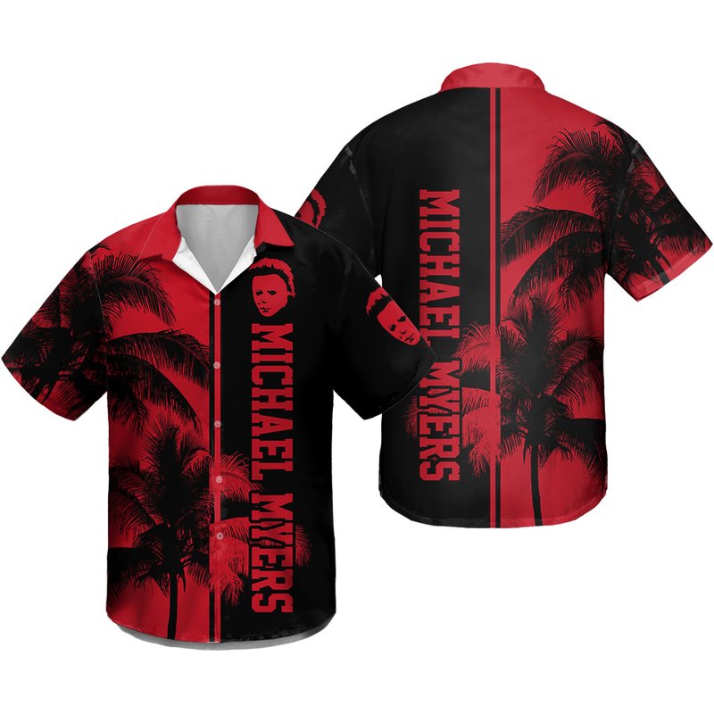 Michael Myers Hawaiian Shirt — Chemises décontractées pour hommes