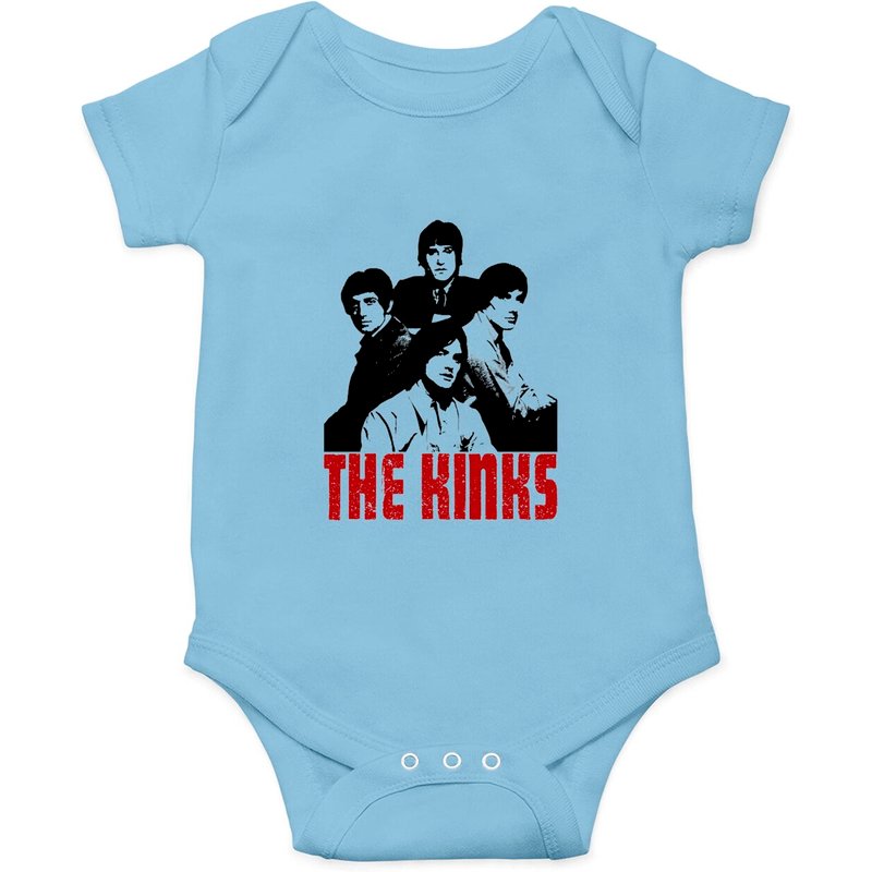 The Kinks Illustrative Onesies — Baby Onesies