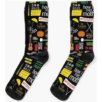 How I Met Your Mother | Himym | Tv Show | Collage Socks — Chaussettes fantaisie