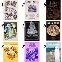 Vintage Phoebe Bridger Poster — Posters & Prints