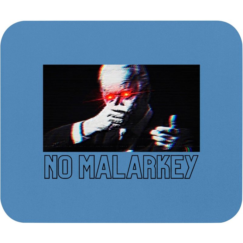 Dark Brandon No Malarkey Crewneck Mouse Pads — Tapis de souris et sous-mains