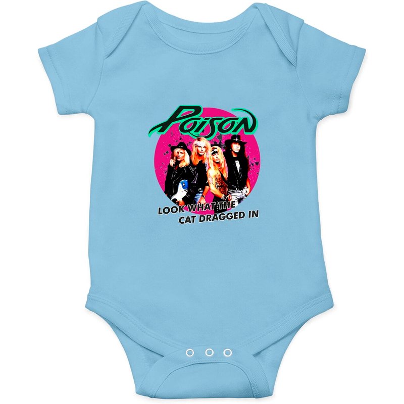 Vintage Poison Band Onesies — Bodys bébé