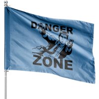 Archer Danger Zone Fx Tv Funny Cartoon Cotton Blend Adult - Kid - House Flags — Decorative Flags