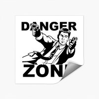 Archer Danger Zone Fx Tv Funny Cartoon Cotton Blend Adult - Kid - Stickers