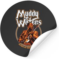 Muddy Waters Stickers - Father Of Chicago Blues — Stickers & Decals