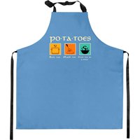 Potatoes Boil Em Mash Em Stew Kitchen Apron — Tabliers de cuisine