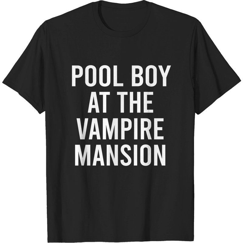 Pool Boy At The Vampire Mansion T-shirt — T-shirts pour hommes