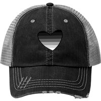 Straight Pride Heart 01 Trucker Hats