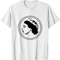 Queen Elizabeth Ii T-shirt, Queen Elizabeth Ii Platinum Jubilee 2022 Celebration Tee