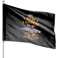 Uss Uss John F Kennedy Cv 67 House Flags