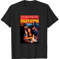 Pulp Fiction Movie Mia Wallace Printed Front Unisex T-shirt — T-shirts pour hommes