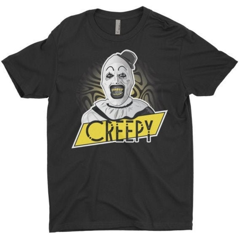 Creepy Art Terrifier Art The Clown | T-shirt — T-shirts pour hommes