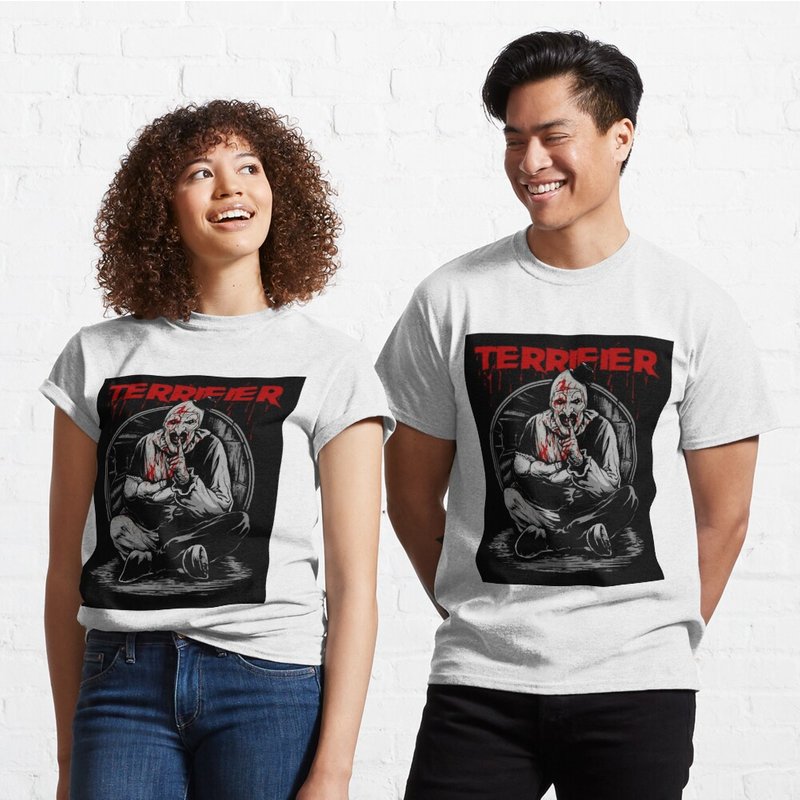 Needed Gifts Terrifier Movie Horror Art The Clown Slasher Halloween T-shirt — T-shirts pour hommes