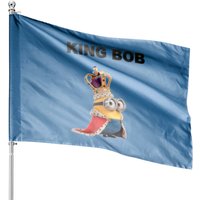 King Bob Cartoon House Flags — Decorative Flags
