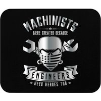 Machinists Because Engineers Need Heroes Mouse Pads — Mouse Pads & Desk Mats