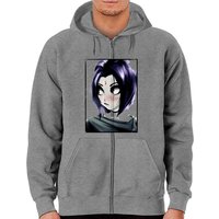 Raven (teen Titans) - Teen Titans - Zip Hoodies — Mens Hoodies