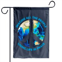 Imagine All The People Living Life In Peace - Imagine All The People - Garden Flags — Drapeaux décoratifs
