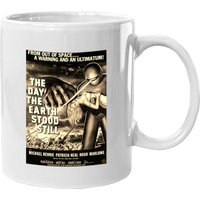 The Day The Earth Stood Still Sepia - Science Fiction - Mugs
