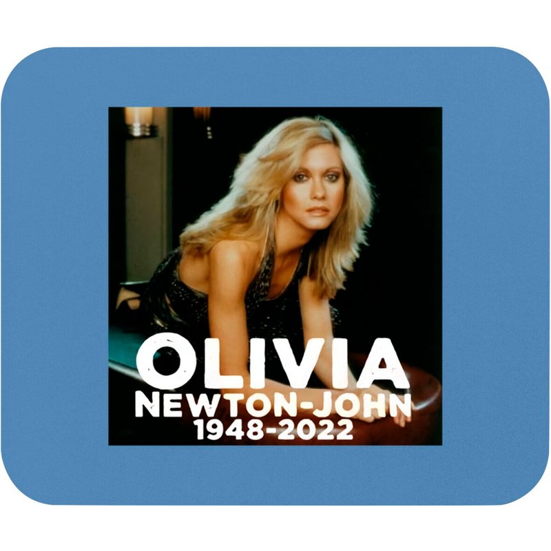 Rip Olivia Newton-john Mouse Pads, Olivia Newton John Mouse Pad. — Tapis de souris et sous-mains