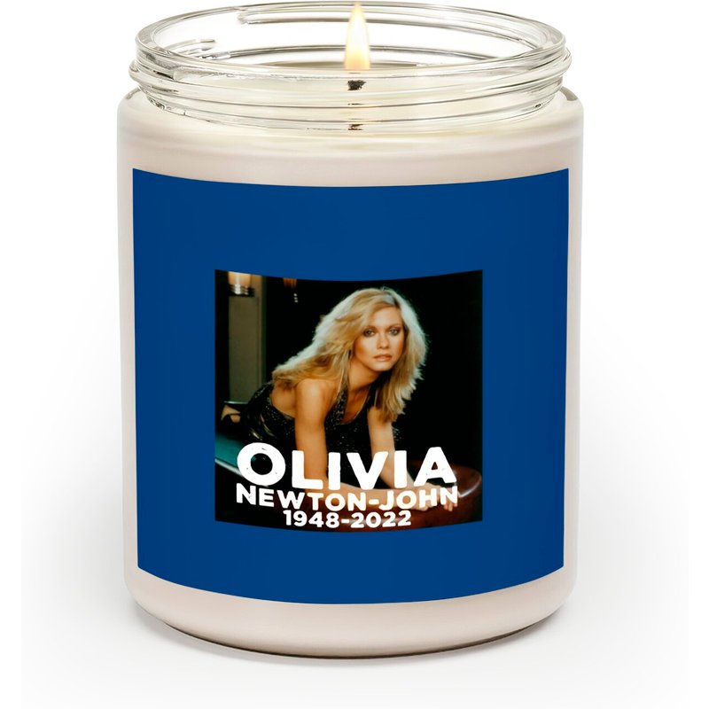 Rip Olivia Newton-john Scented Candles, Olivia Newton John Scented Candle. — Scented Candles