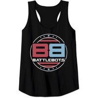 Battlebots Patriotic American Flag Circle Logo Tank Tops — T-shirts pour hommes