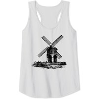 Windmill Windmuehle Wind Turbine Windrad1 Tank Tops
