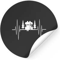 Airstream Heartbeat - Airstream Camper Outfit Airs Stickers — Autocollants et stickers