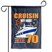 70th Birthday Garden Flags — Drapeaux décoratifs