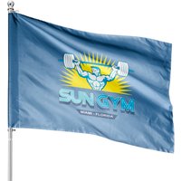 Sun Gym House Flag House Flags