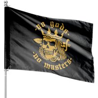 No Gods No Masters - Nogodsnomasters - House Flags — Drapeaux décoratifs