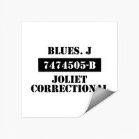 Joliet Blues Prison Sticker - Blues Brothers - Stickers — Autocollants et stickers