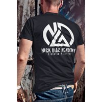 Nick Diaz Jiu Jitsu Front & Back Graphic Logo Unisex T-shirt