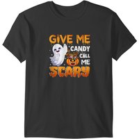 Halloween Give Me Candy Call Me Scary T-shirts