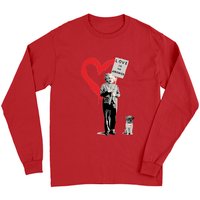 Banksy Einstein Love Is The Answer - Banksy - Long Sleeves — T-shirts pour hommes