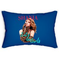 Shania Twain Vintage Lumbar Pillow