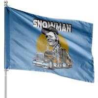 Jerry Reed Snowman Classic House Flags — Decorative Flags