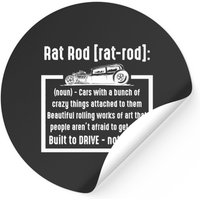 Rod - Rat Rod Car Stickers