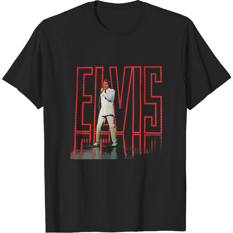 Elvis Presley Shirt, Elvis Presley Signature T Shirt — T-shirts pour hommes