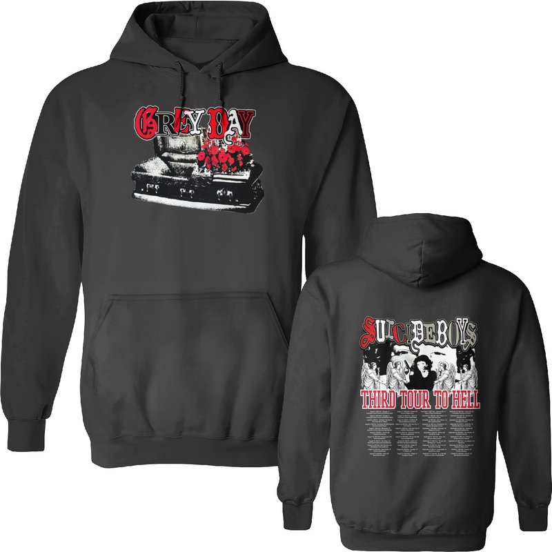 Suicideboys Tour 2022 Shirt - Grey Day Edition — Sweats à capuche pour hommes