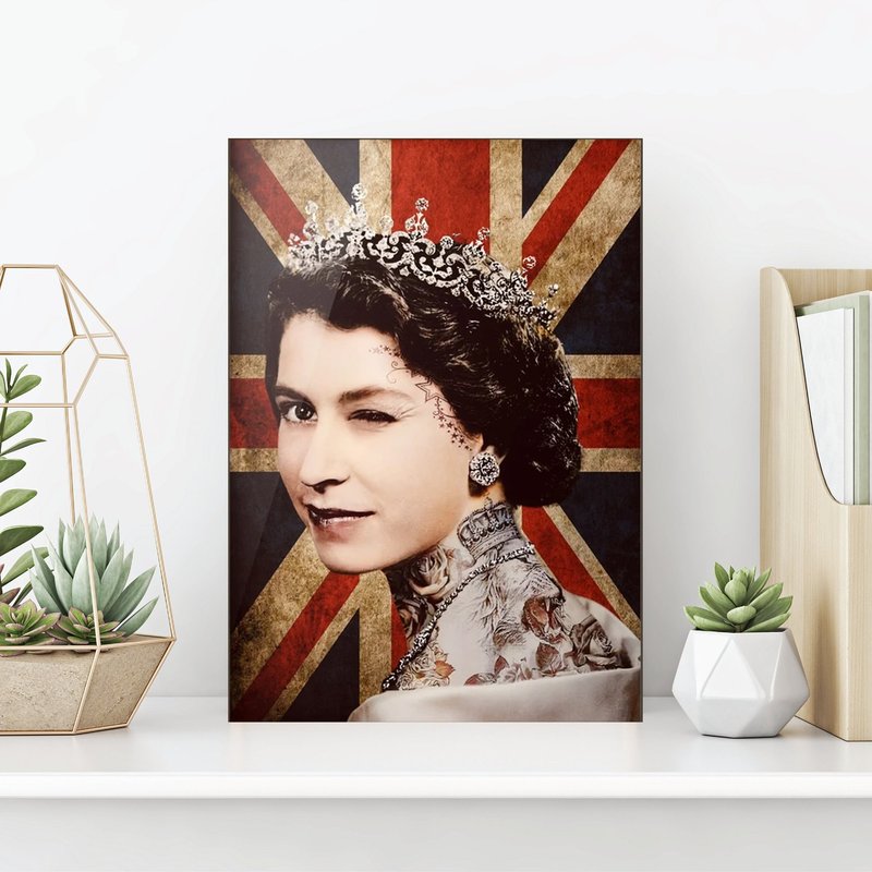 Queen Elizabeth Ii, Home Decor, Rip Queen Elizabeth Poster — Posters & Prints