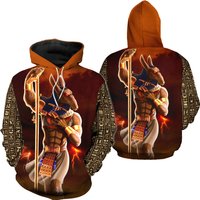 Egyptian God Set 3d Hoodie — Sweats à capuche pour hommes