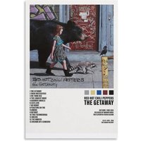 Red Hot Chili Peppers The Getaway Cover Poster, Tracklist Posters, Music Poster, Rhcp Poster