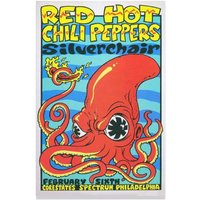 Decoration Poster Red Hot Chili Peppers Poster, Music Poster, Rhcp Posterch