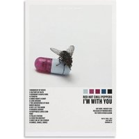 Red Hot Chili Peppers, I'm With You Cover Poster, Music Poster, Rhcp Poster