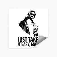 Big Lebowski Stickers | The Dude Stickers