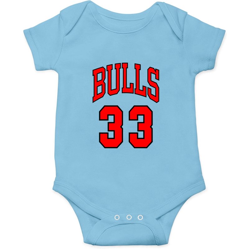 Scottie Pippen Jersey - Scottie Pippen Jersey - Onesies — Bodys bébé