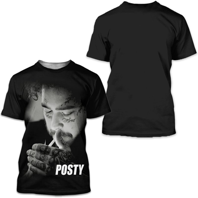 Post Malone Posty Vintage T-shirt — Mens T Shirts