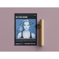 Britney Spears In The Zone Album Poster Print — Posters & Prints