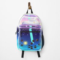 Boba Tea Universe Galaxy Bobackpack Backpack Copy Backpack — Sacs à dos décontractés