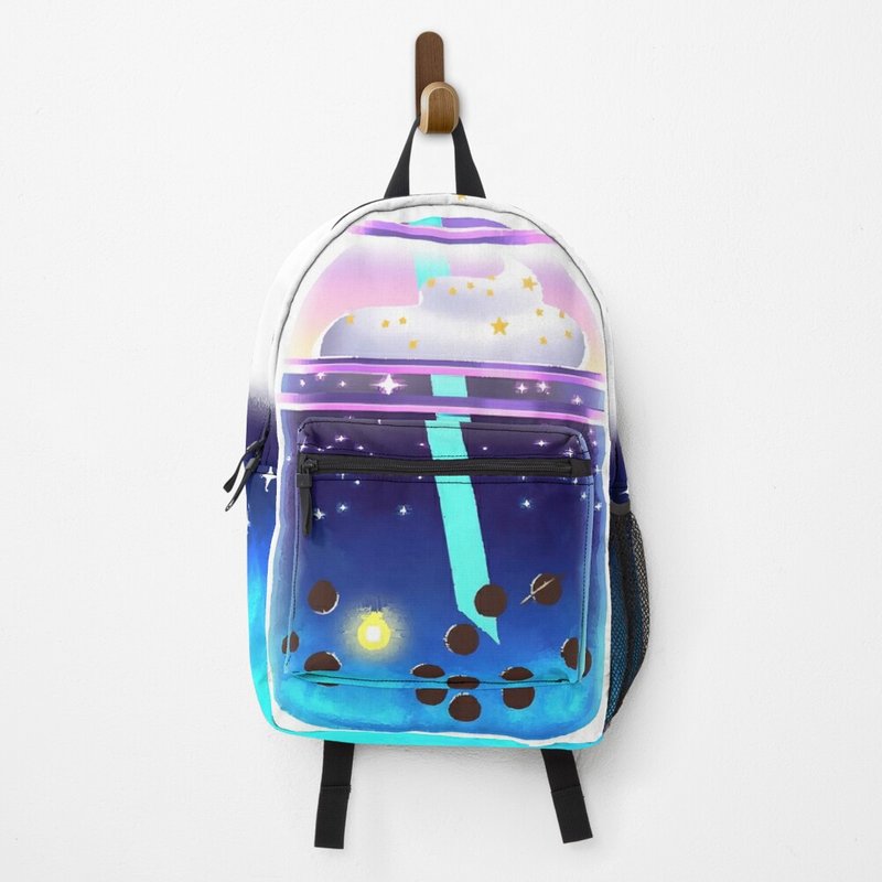 Boba Tea Universe Galaxy Bobackpack Backpack Copy Backpack